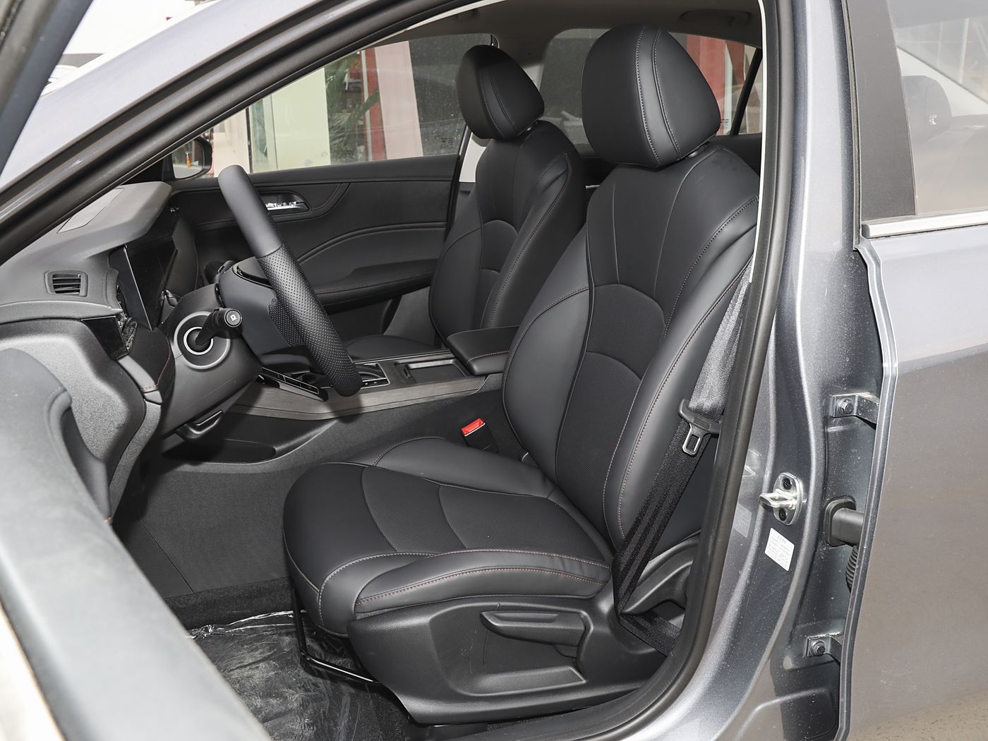 a spacious interior
