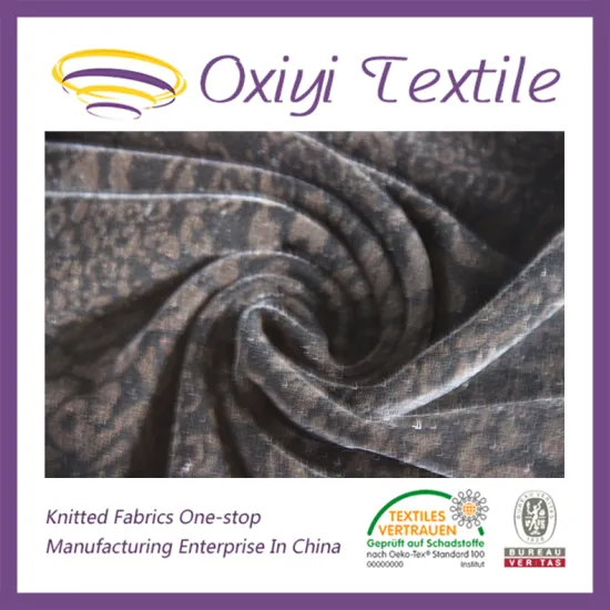 2016 fashion soft shell fabric Mulinsen Textile Knitting Polyester 4 Way Stretch Gold Foil Print Fabric