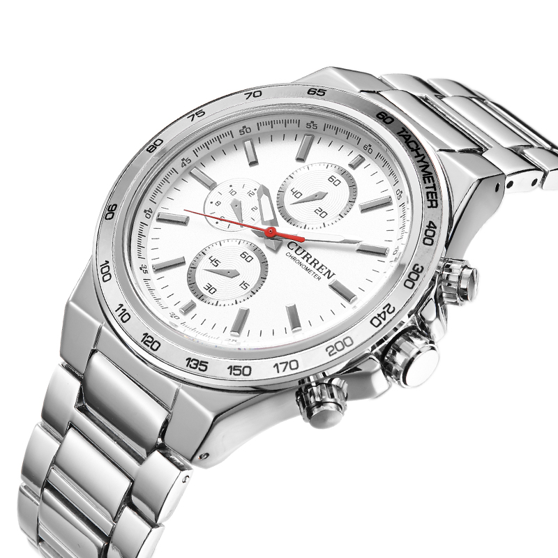 Luxury Brand Stainless Steel Band Men Watches Women