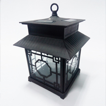 Black Metal Hurricane House Design Lantern