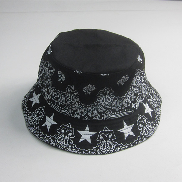 Fashion Cashew Print Cotton Sheeet Bucket Hat