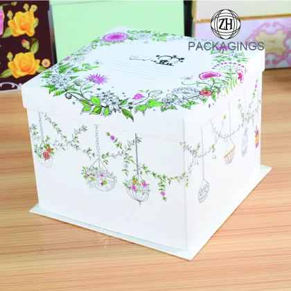 Logo Printing Food Cake Boxes Packaging