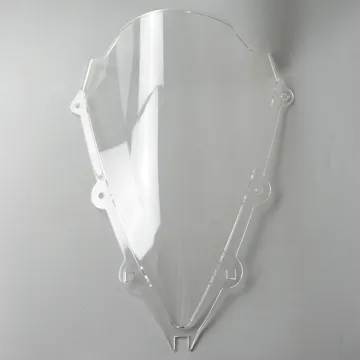 New Clear Motorcycle Double Bubble Windshield Fairing Windscreen Screen For Aprilia RSV4 2009-2014 13 12 11 10