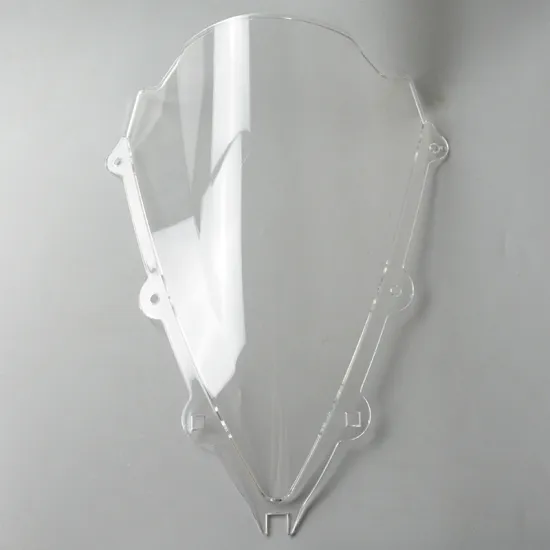 New Clear Motorcycle Double Bubble Windshield Fairing Windscreen Screen For Aprilia RSV4 2009-2014 13 12 11 10
