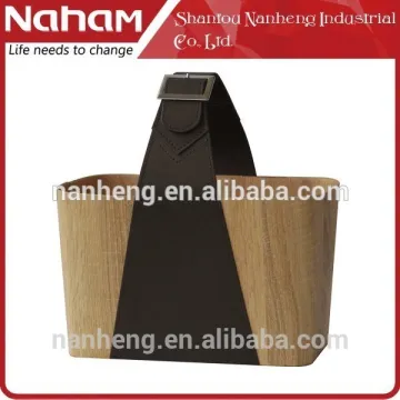 NAHAM house decor fashionable magazines /fruits Basket With Handle