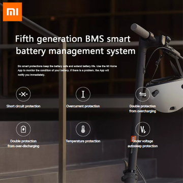 Scooters elétricos Xiaomi Mi 1S dobráveis ​​8,5 polegadas