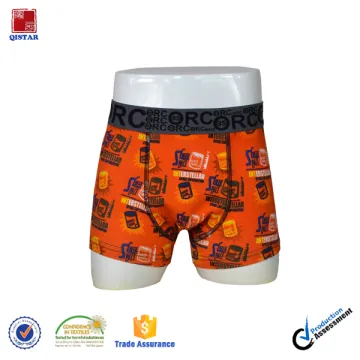 Wholesale Custom Print Teenager Boys Tight Boxer Short Underwear