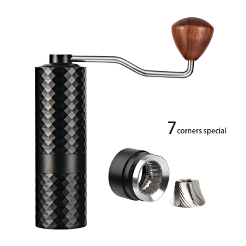 Portable Outdoor Stainless Steel Manual Coffee Grinder for Home Use
