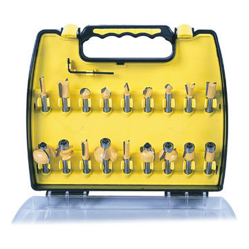 18-piece Router Bits Set with Nice Design