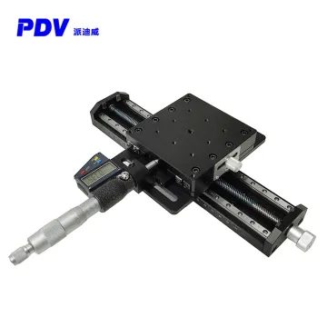Large Stroke Manual Digital Display Two-Axis Stage Slide
