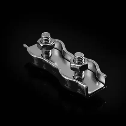 Stainless steel rust-proof wire rope clamp