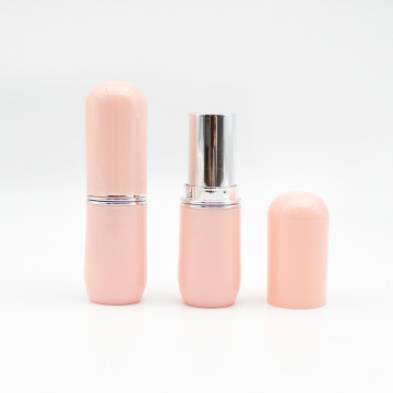 Hot Selling Pink Small Round Empty Lipstick Tube Packaging Shell