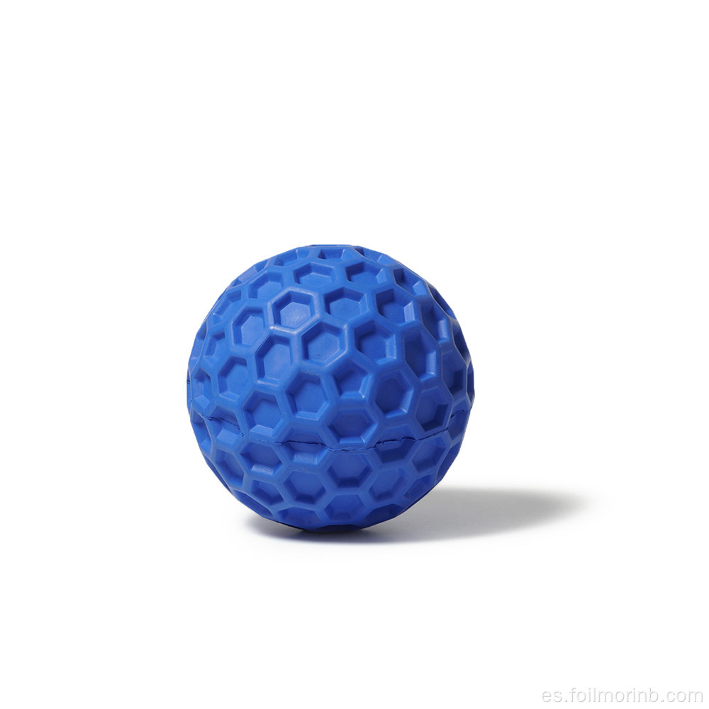 Pelota de golf duradera de goma del juguete del masticar del perro