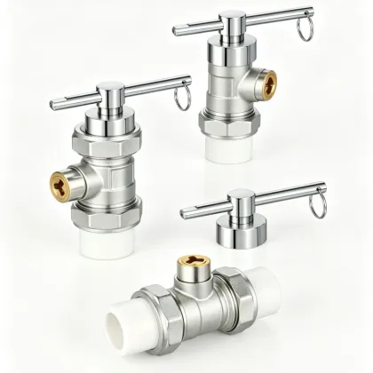PPR Thermostatic Angle Valve