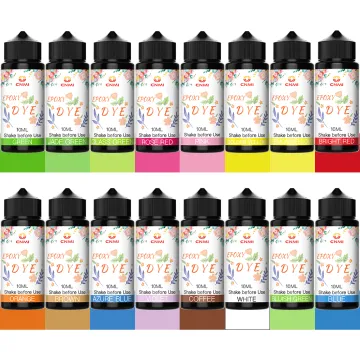 CNMI 27 Colors Alcohol Ink Pigment Dye for Epoxy Resin Candles