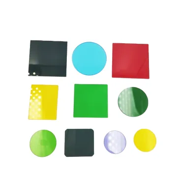 Green glass Color Lens LB16 Optical Filter