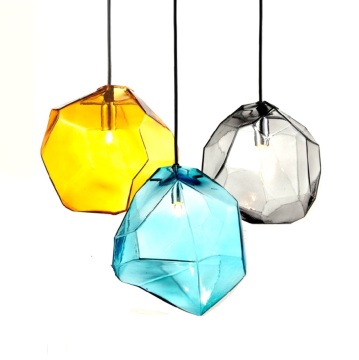 Colorida Vidrst Sembrada Estilo industrial Luz LED Light