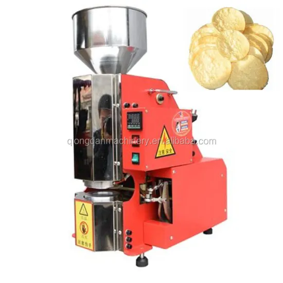 Stable Performance Quinoa Brown Barley Red Rice Popping Cake Machine for Sale