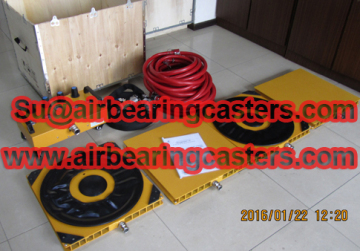 Air bearing casters price list with details