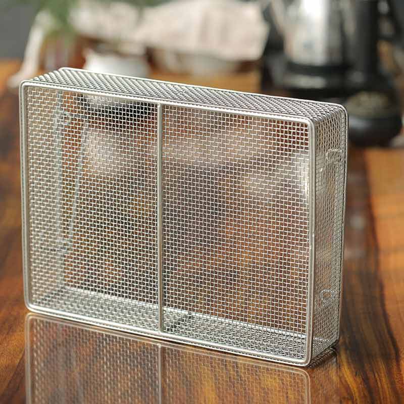 Stainless steel medical welded wire mesh basket