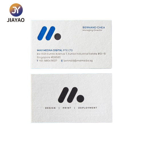 personalizar impressão de cartão de visita