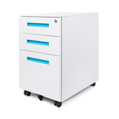 Cheap Metal Storage Cabinets Mobile Office Filing Cabinets With 3 Drawer Factory