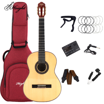 Professional 39\" Solid Top Mahogany Back and Side Spanish Classical Guitar