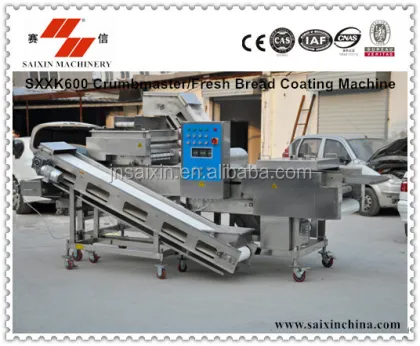 Automatic Crumbmaster Fresh Bread Coating Machine