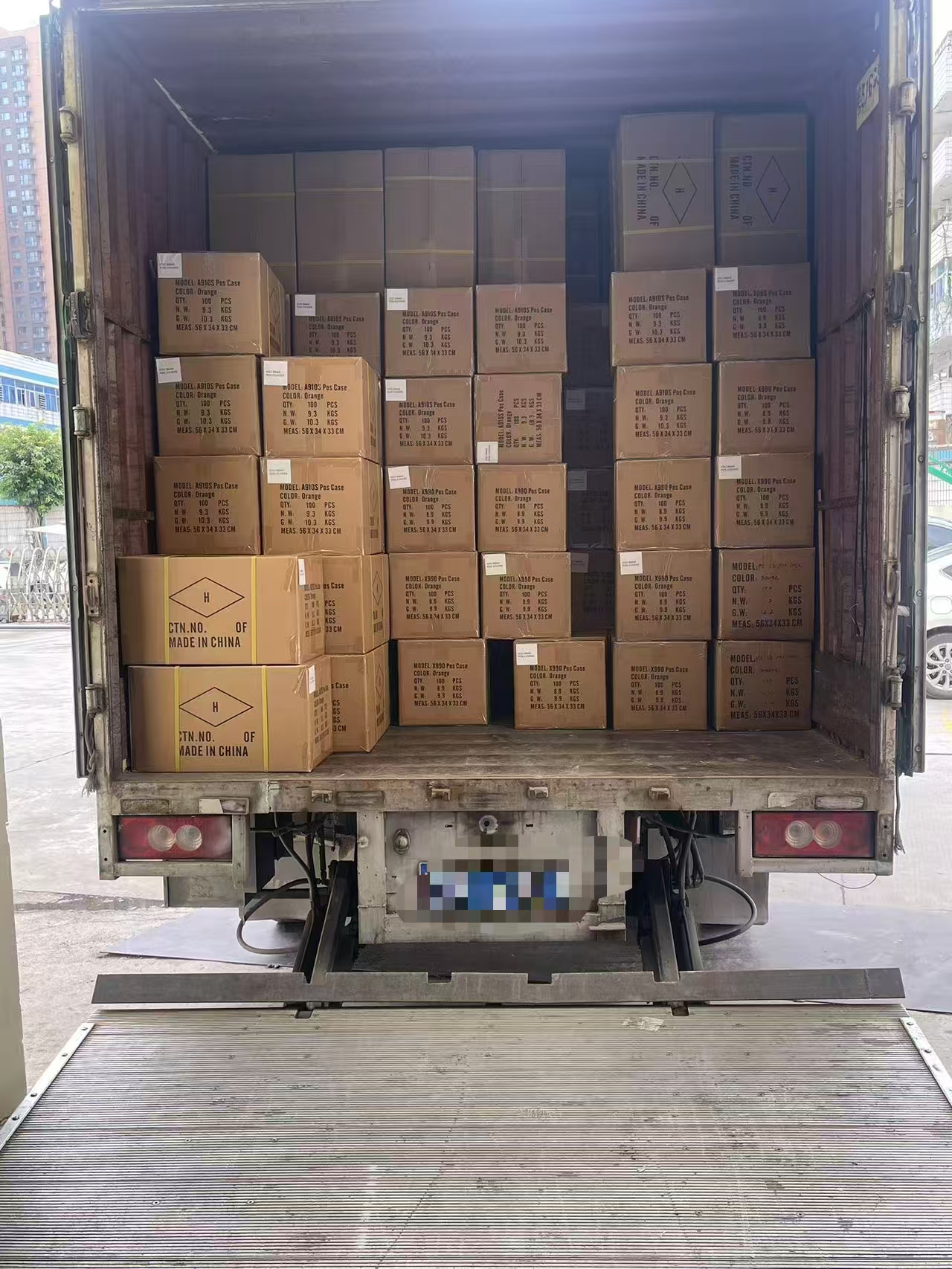 shipping the pos silicone case to India customer 2