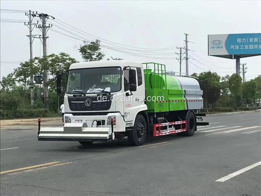 Dongfeng 8tons Straßenwasch- und Reinigungswagen