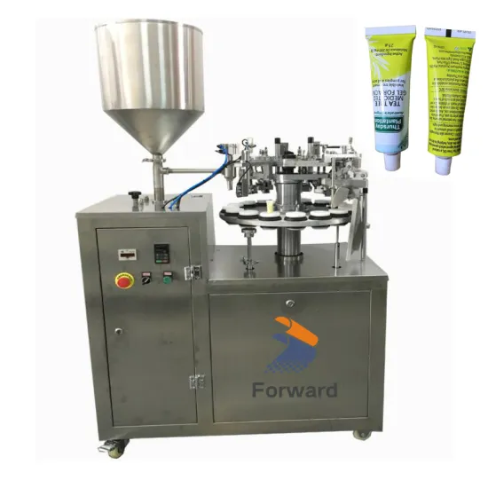 Aluminum Tube Filling, Sealing, and Crimping Machine for 10-300ml Containers