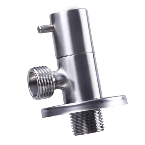 chrome plastic handle 1/2 inch zinc angle valve