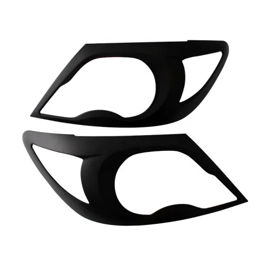 Ycsunz Off-road Black Head Light Cover for Toyota Hilux Vigo 2005-2010