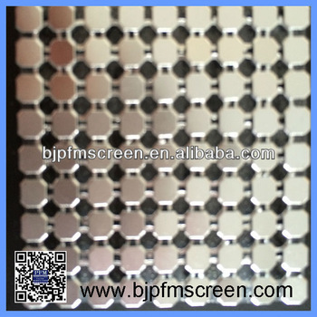 flat crimped mesh for decoration