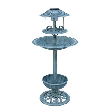 Solar light for bird feeder