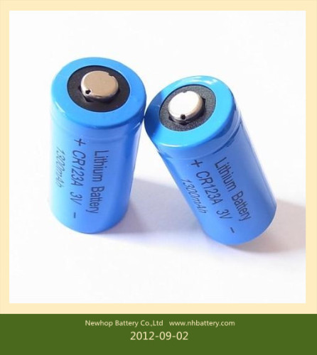 Li-Mno2 Battery Primary Lithium Battery Lithium Primary Battery Limno2 Battery Lithium Manganese Dioxide Battery Cr123A Battery Cr123 Battery No Rechargeable