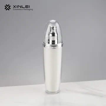 30ml transparent dome cover new design emulsion bottle