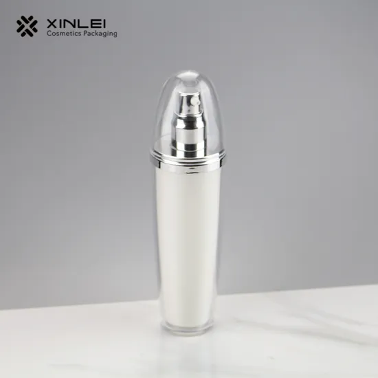 30ml transparent dome cover new design emulsion bottle