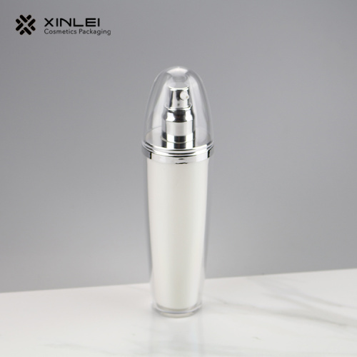 30ml transparent dome cover new design emulsion bottle