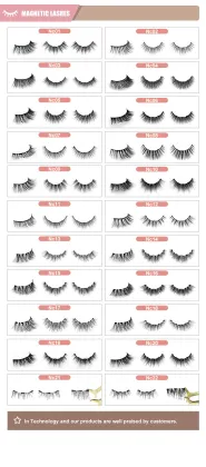 Private Label Makeup Magnetic Lashes & Magnetic False Eyelashes