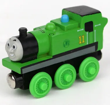 Children's puzzle wooden magnetic Thomas mini train toy