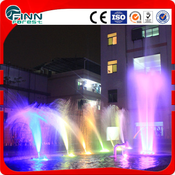 Colorful 2D Water Fountain