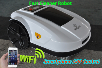 The Newest 4th Generation Smartphone App Control Robot Lawn Mower With Water-proofed Charger