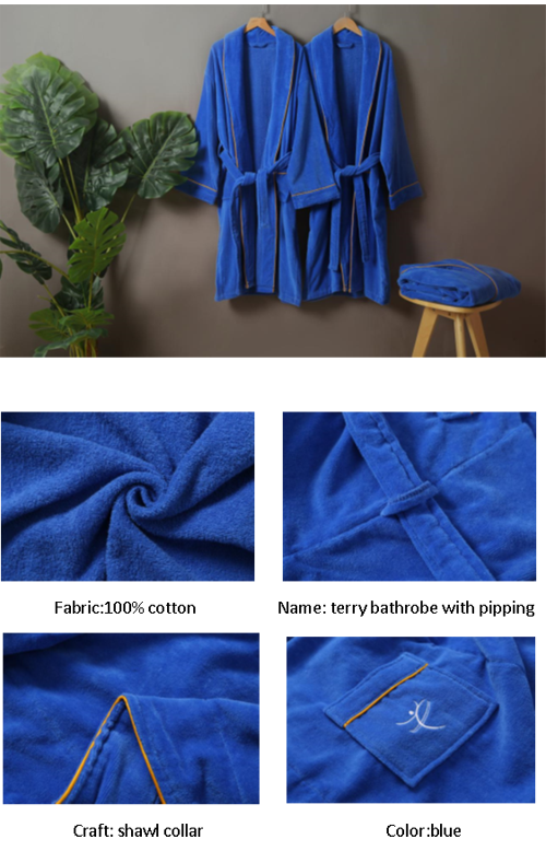 Bathrobes with Embroidery Logo