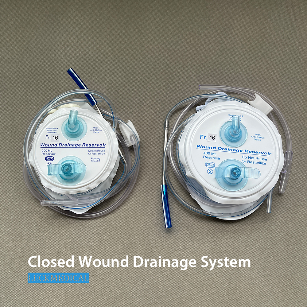 Closed Wound Drainage System 200ml /400ml /450ml /600ml/ 800ml