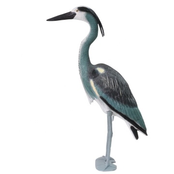 Full Size HDPE Plastic Heron Form Crane Decoy