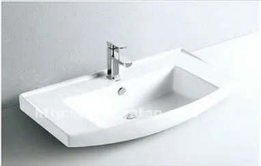 Ceramic bathroom washbasin