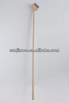 Hot Selling Wooden floor Brush,Cleaning Brush with scraper