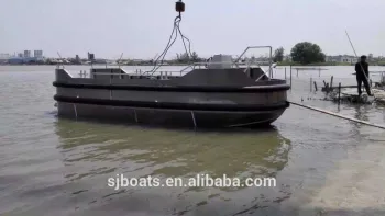 25 feet High strength Aluminium small tug work boat with certificates