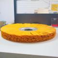 Folded cloth wheel metal polishing airway polishing wheel